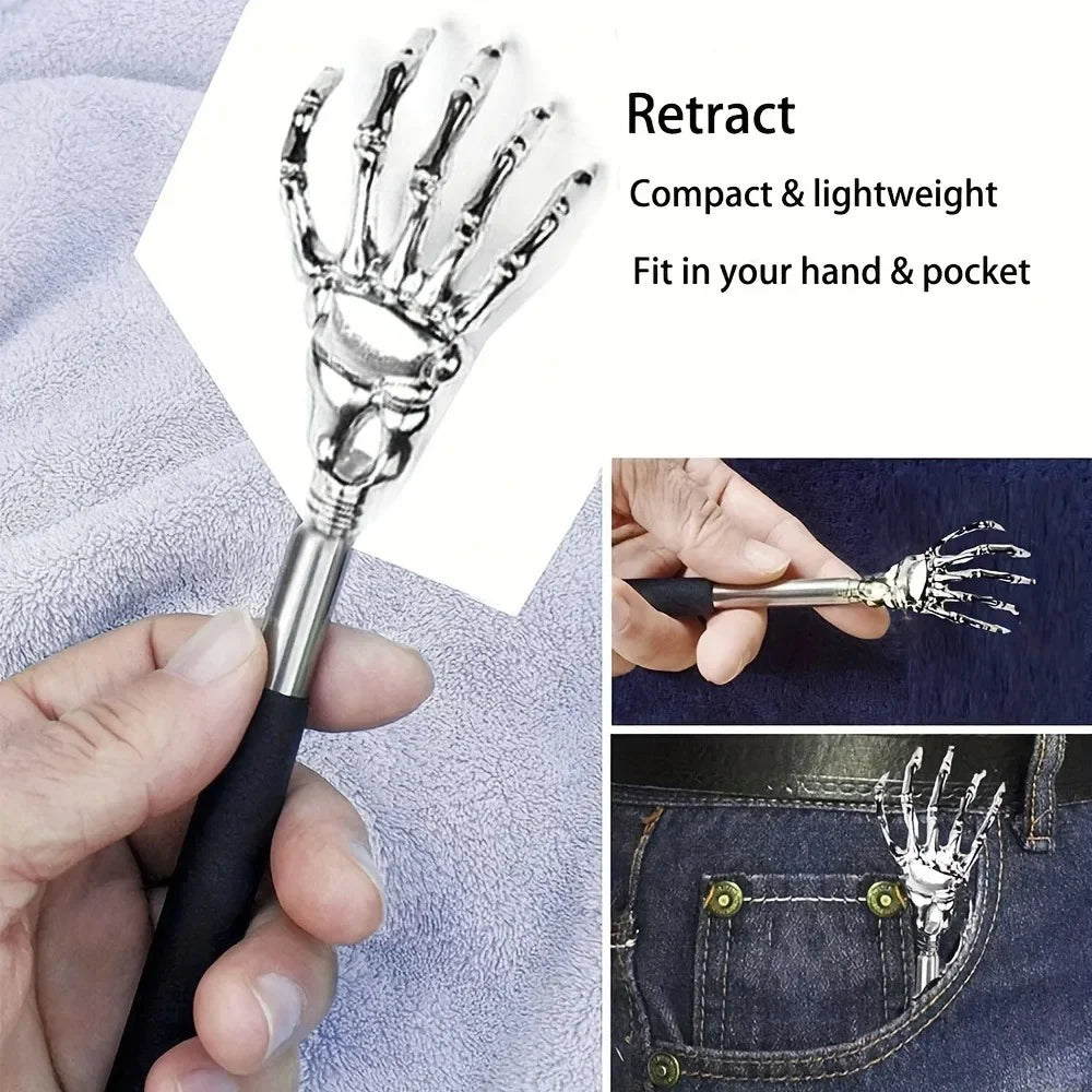 Telescopic Back Scratcher & Massager Tool