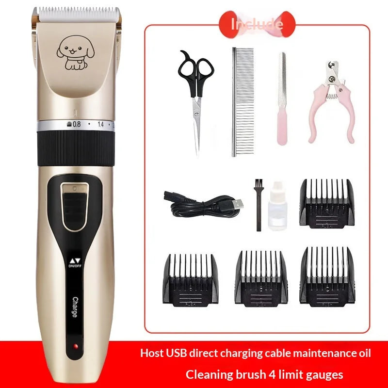 1500 MAh Electric Charge Hair Clipper Pet Trimmer for Dogs & Cats