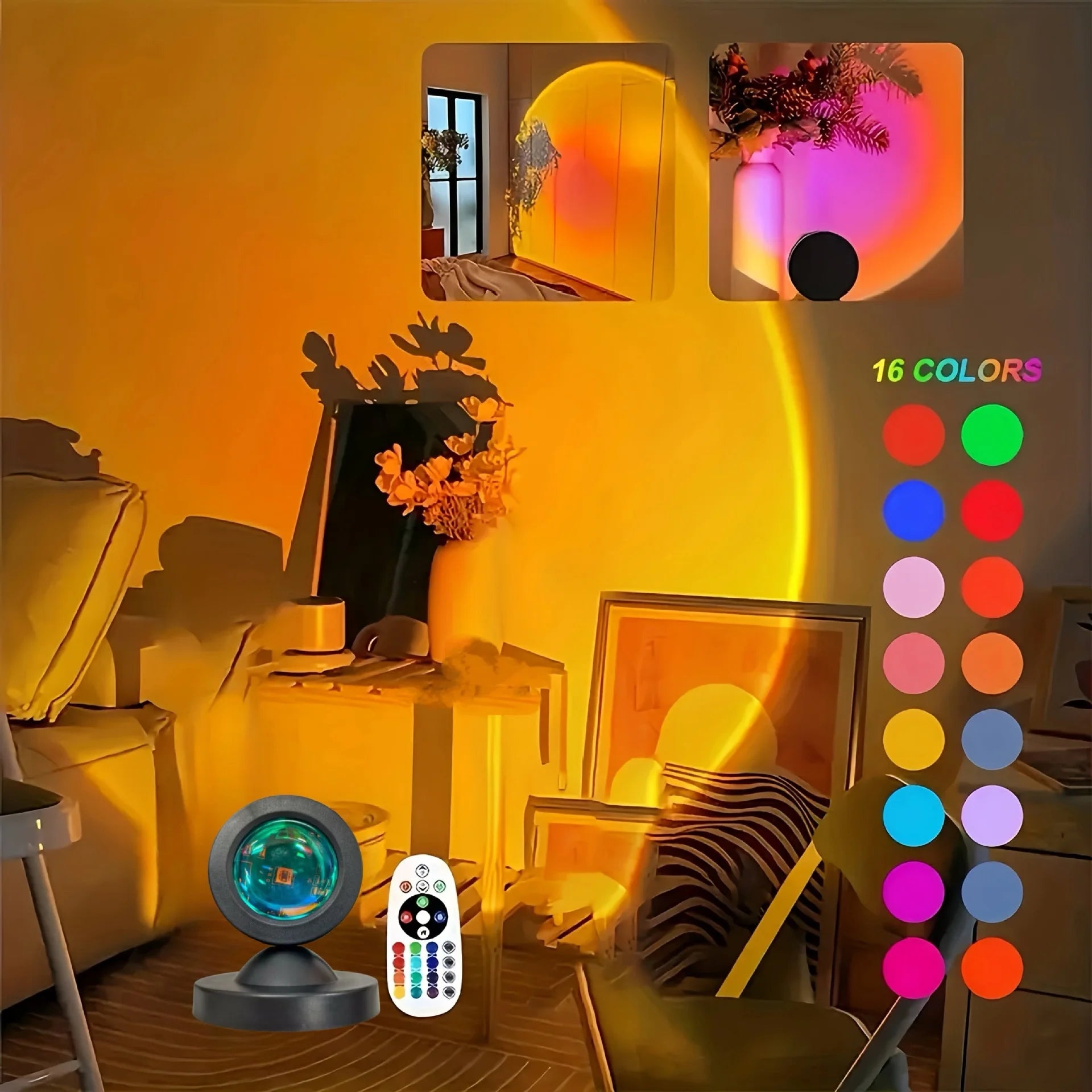 Sunset Projection Light 16-Colors