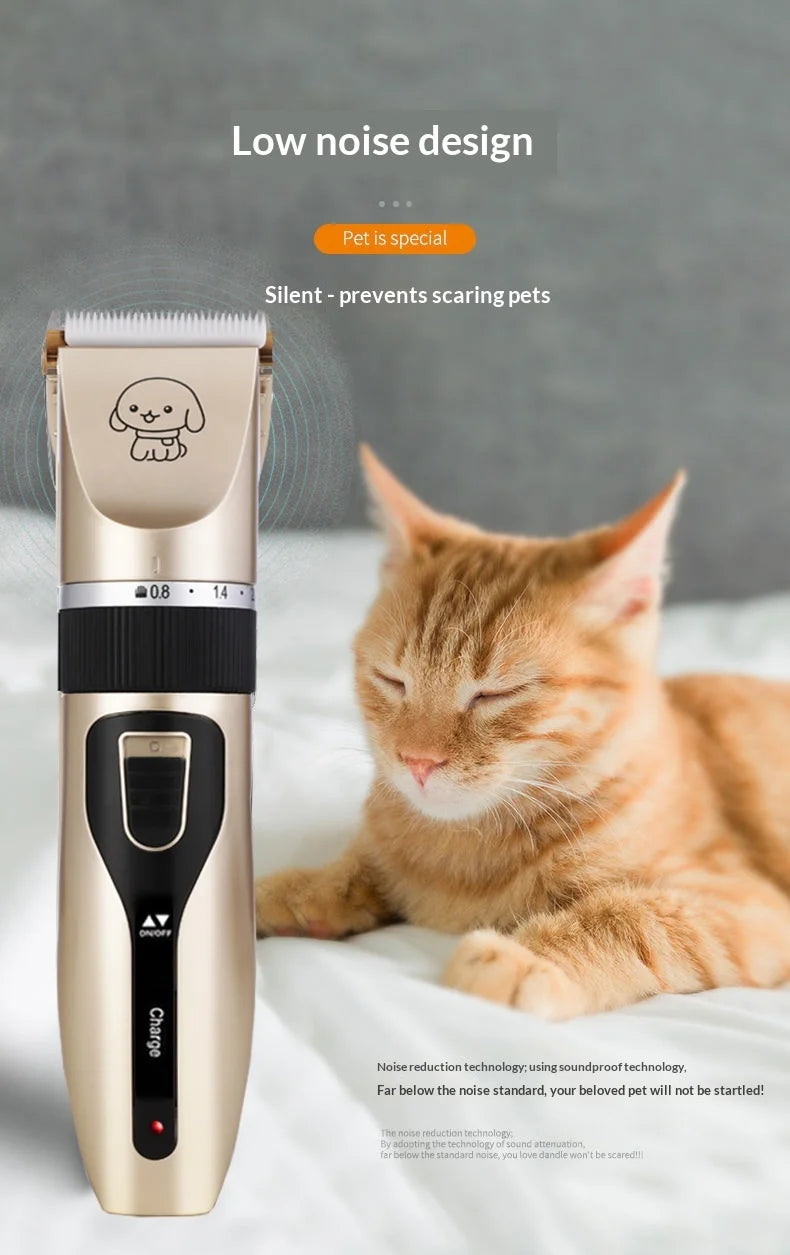 1500 MAh Electric Charge Hair Clipper Pet Trimmer for Dogs & Cats