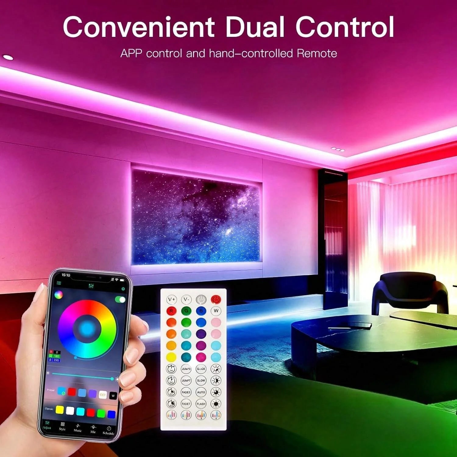 Color RGB 5050 LED Strip