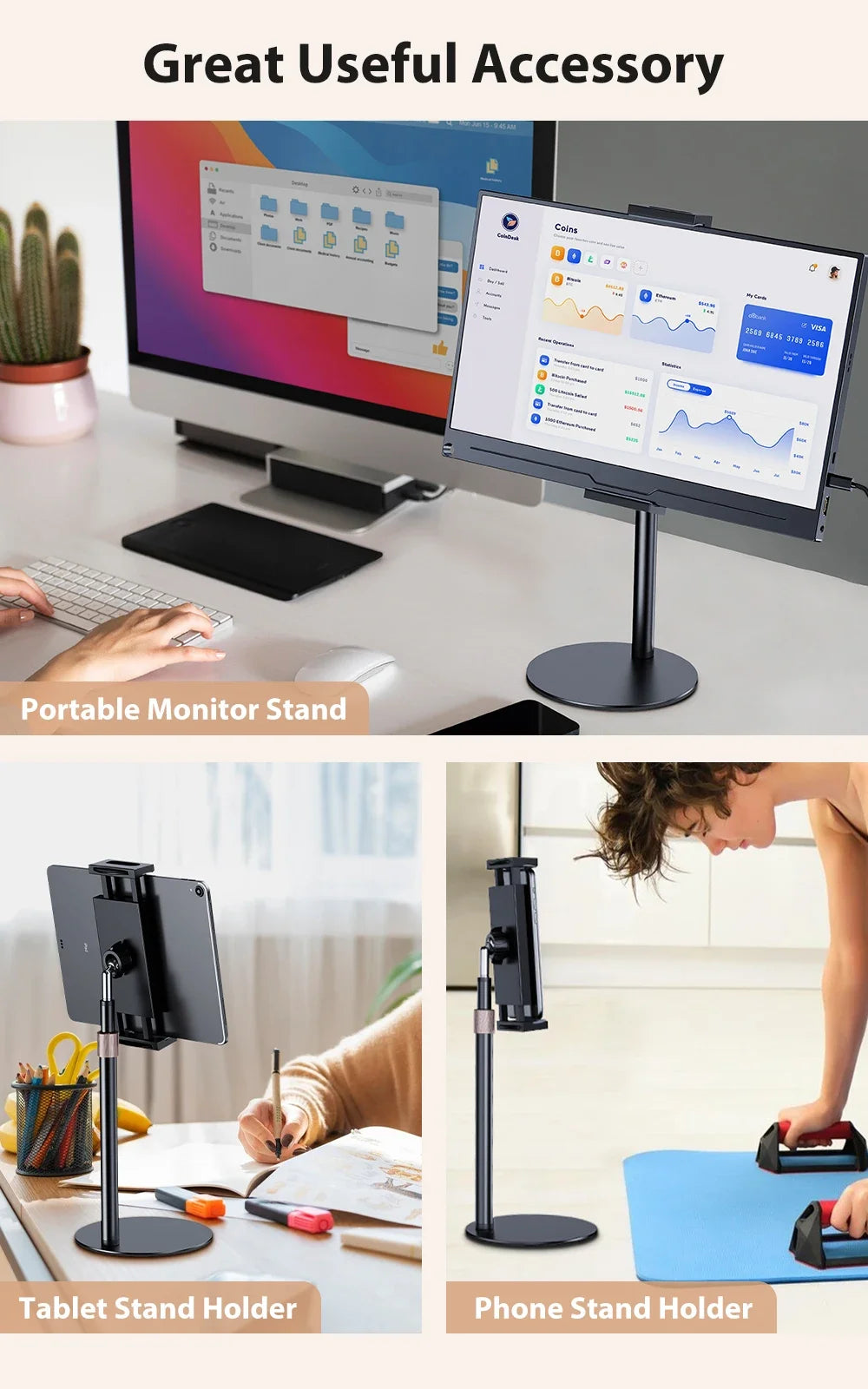 Cdisplay Portable Monitor Stand