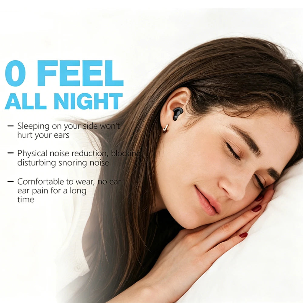 Quiet Ear Plugs for Sleeping Noise Reduction Super Soft Reusable Hearing Protection Anti noise earplugs for Concerts Travel Work