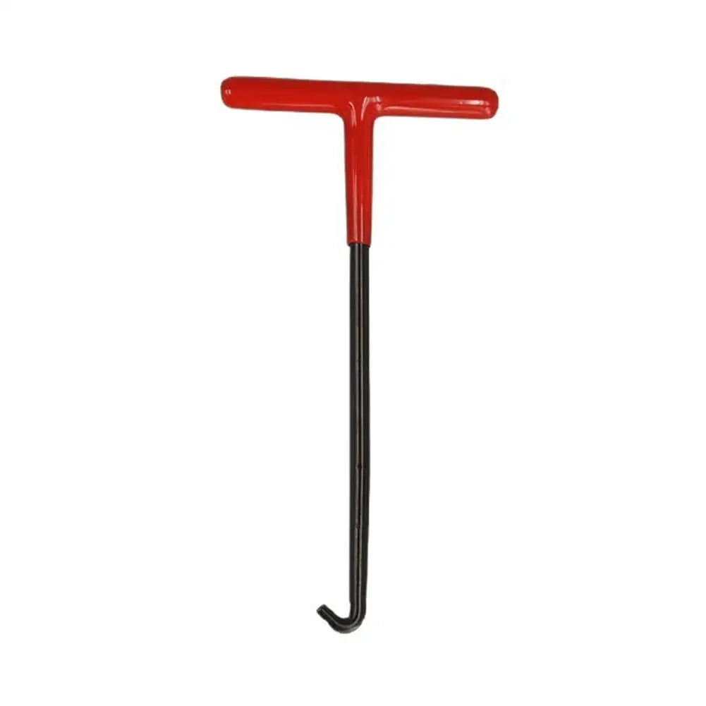 Professional Motorcycle Spring Hook Steel Tool for Exhaust Pipe Drum Brake Shoe Removal Long Handle Durable Thickened Pull Rod