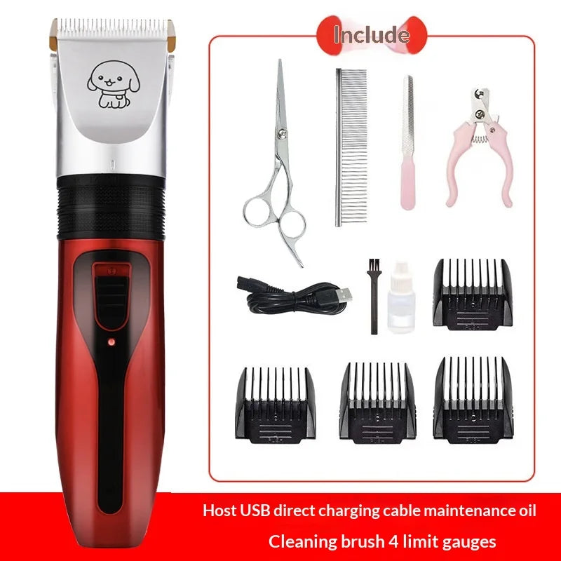 1500 MAh Electric Charge Hair Clipper Pet Trimmer for Dogs & Cats