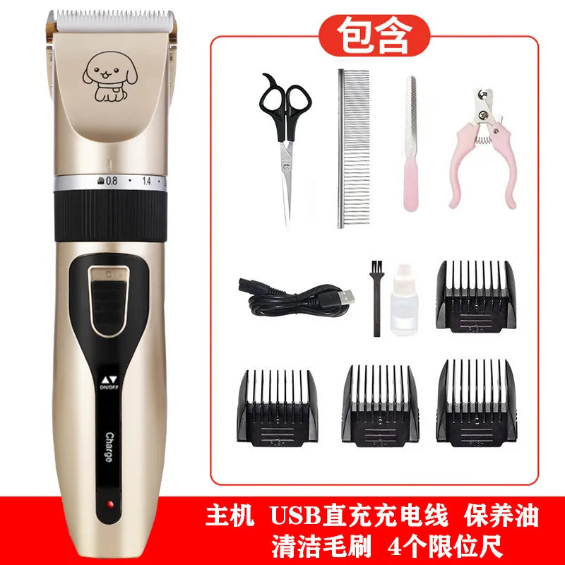 1500 MAh Electric Charge Hair Clipper Pet Trimmer for Dogs & Cats