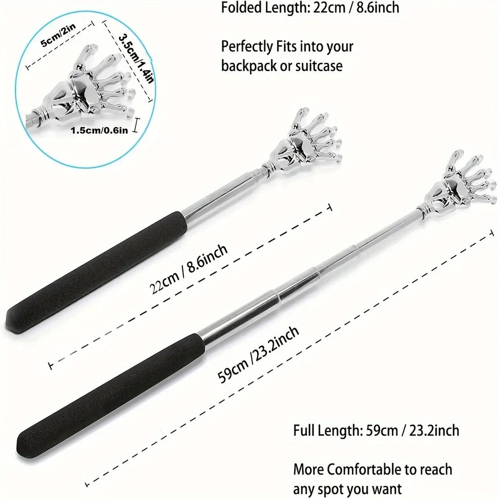 Telescopic Back Scratcher & Massager Tool