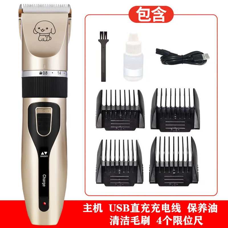 1500 MAh Electric Charge Hair Clipper Pet Trimmer for Dogs & Cats