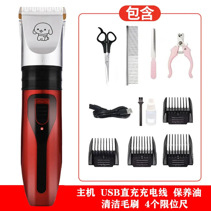 1500 MAh Electric Charge Hair Clipper Pet Trimmer for Dogs & Cats