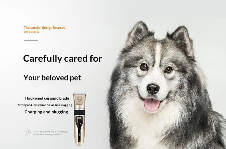 1500 MAh Electric Charge Hair Clipper Pet Trimmer for Dogs & Cats
