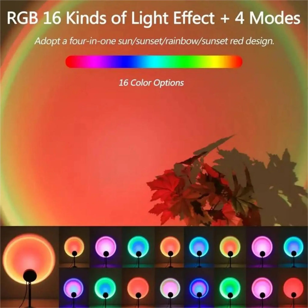 Sunset Projection Light 16-Colors