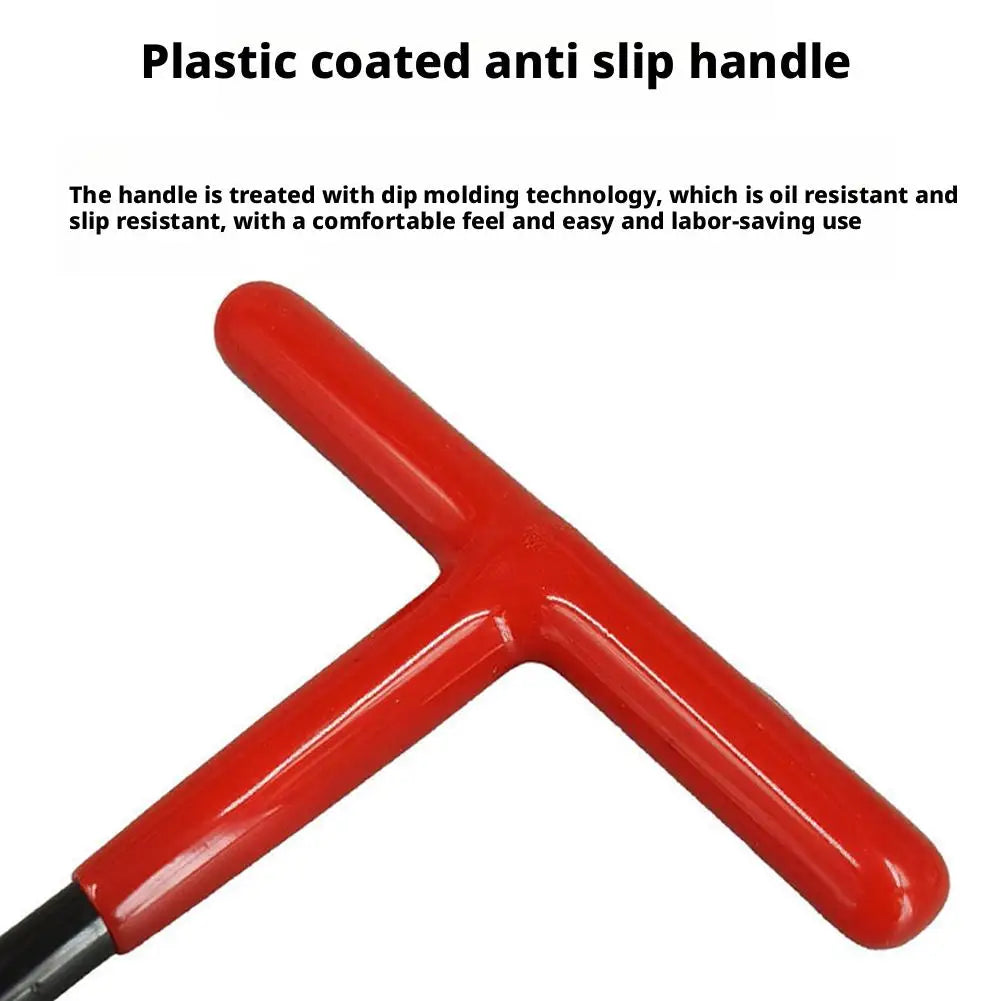 Professional Motorcycle Spring Hook Steel Tool for Exhaust Pipe Drum Brake Shoe Removal Long Handle Durable Thickened Pull Rod
