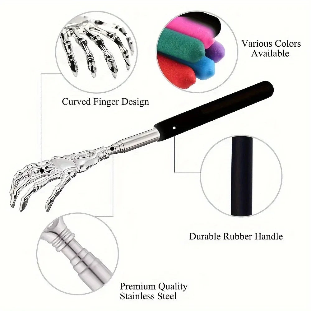 Telescopic Back Scratcher & Massager Tool