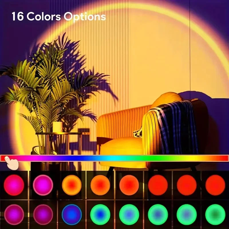 Sunset Projection Light 16-Colors